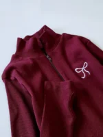 بادی نیم زیپ طرح پاپیون - تصویر 4