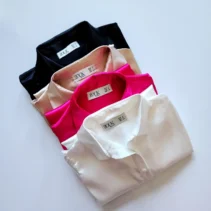 شومیز جلو گره ساتن