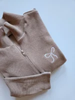 بادی نیم زیپ طرح پاپیون - تصویر 9