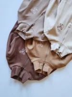 بادی نیم زیپ طرح پاپیون - تصویر 5