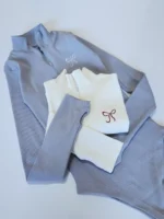 بادی نیم زیپ طرح پاپیون - تصویر 6